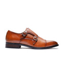 Piero Double Monk Strap Cap-Toe