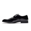 Benicio Patent Plain-Toe Derby