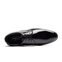 Benicio Patent Plain-Toe Derby